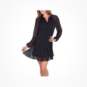 Joie Black Long Sleeve Dress